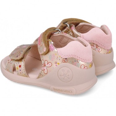 Biomecanics 252142 Biogateo Sandalen mit offener Spitze und Print für Mädchen MONROBIA_A665