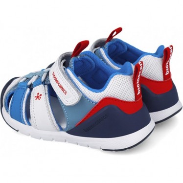 BIOMECANICS Sport 252135 Jungensandale BLANCO_AZUL_B057