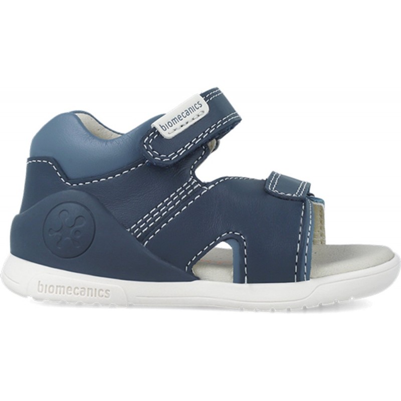 Biomecanics 252145 Biogateo Sandale mit offener Spitze für Jungen OCEAN_A183