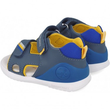 Biomecanics 252147 Biogateo Sandalen mit offenen Zehen für Jungen PETROL_A556
