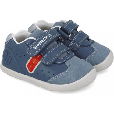 Biomecanics 252162 Breitere Urban-Sneaker für Jungen PETROL_A556