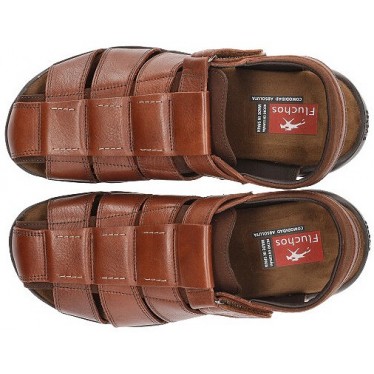 HERRENSANDALEN FLUCHOS F0533 DOZER SALVATE MARRON