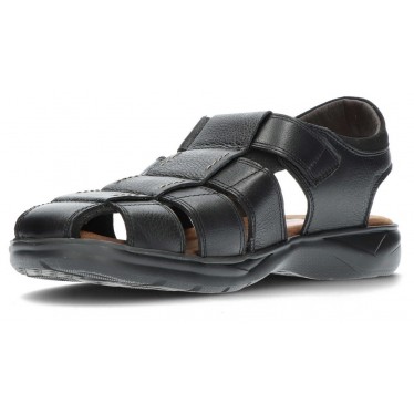 HERRENSANDALEN FLUCHOS F0533 DOZER SALVATE NEGRO
