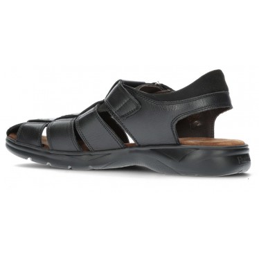 HERRENSANDALEN FLUCHOS F0533 DOZER SALVATE NEGRO