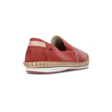 FLUCHOS 8674 LUXE SURF BAHAMAS MOCCASIN MAN WHITE_RED