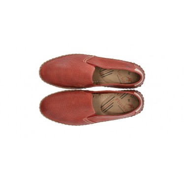 FLUCHOS 8674 LUXE SURF BAHAMAS MOCCASIN MAN WHITE_RED