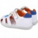 Biomecanics 252166 Zwillingssandale für Jungen BLANCO_AZUL_B057