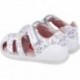 Sandalen für Mädchen erste Schritte Biomecanics 252167 Gedruckt BLANCO_B050