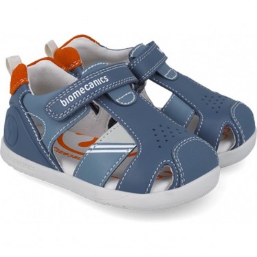 Sandalen für Jungen erste Schritte Biomecanics 252169 Urban PETROL_A556