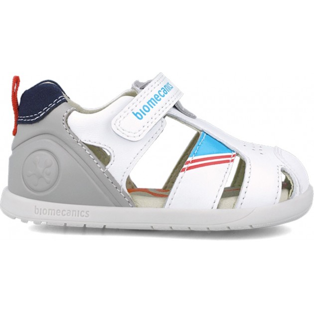 Sandalen für Jungen erste Schritte Biomecanics 252169 Urban BLANCO_C050 Sandalen für Jungen erste Schritte Biomecanics 252169 Urban BLANCO_C050