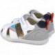Sandalen für Jungen erste Schritte Biomecanics 252169 Urban BLANCO_C050
