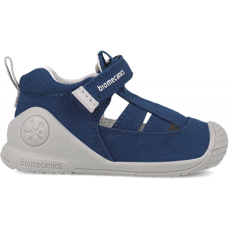Biomecanics 252174 Biogateo Babysandalen aus Segeltuch AZUL_MARINO_A089