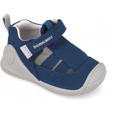 Biomecanics 252174 Biogateo Babysandalen aus Segeltuch AZUL_MARINO_A089