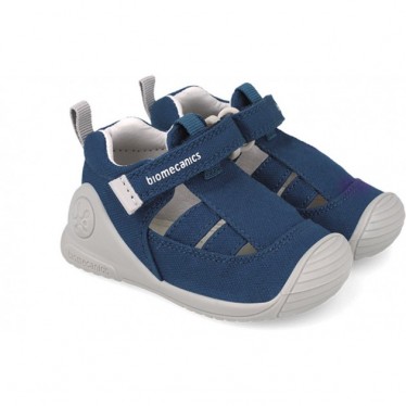 Biomecanics 252174 Biogateo Babysandalen aus Segeltuch AZUL_MARINO_A089