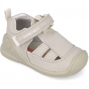Biomecanics 252174 Biogateo Babysandalen aus Segeltuch BEIGE_B103