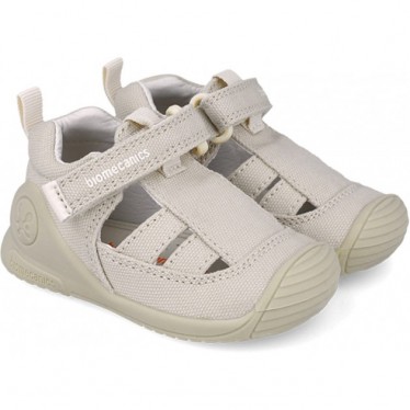 Biomecanics 252174 Biogateo Babysandalen aus Segeltuch BEIGE_B103