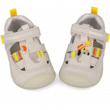 Biomecanics 252178 Twin Biogateo Babysandalen BEIGE_B103