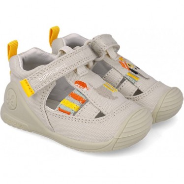 Biomecanics 252178 Twin Biogateo Babysandalen BEIGE_B103
