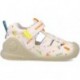 Biomecanics 252179 Babysandalen Biogateo Print BLANCO_B050