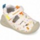 Biomecanics 252179 Babysandalen Biogateo Print BLANCO_B050