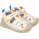 Biomecanics 252179 Babysandalen Biogateo Print BLANCO_B050