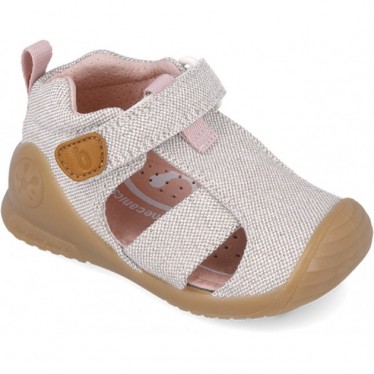 Biomecanics 252181 Laminierte Biogateo-Sandalen für Mädchen BLANCO_C050