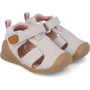 Biomecanics 252181 Laminierte Biogateo-Sandalen für Mädchen BLANCO_C050