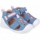 Sandalen für Mädchen Erste Schritte Biomecanics 252183 Eiscreme INDIGO_A631