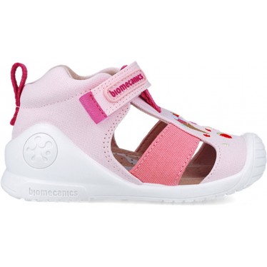 Sandalen für Mädchen Erste Schritte Biomecanics 252183 Eiscreme ROSA_B032