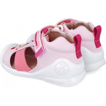 Sandalen für Mädchen Erste Schritte Biomecanics 252183 Eiscreme ROSA_B032
