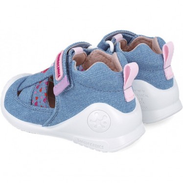 Biomecanics 252184 Twin First Steps Sandale für Mädchen INDIGO_A631