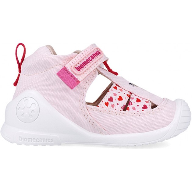 Biomecanics 252184 Twin First Steps Sandale für Mädchen ROSA_C032
