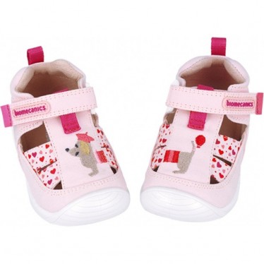 Biomecanics 252184 Twin First Steps Sandale für Mädchen ROSA_C032