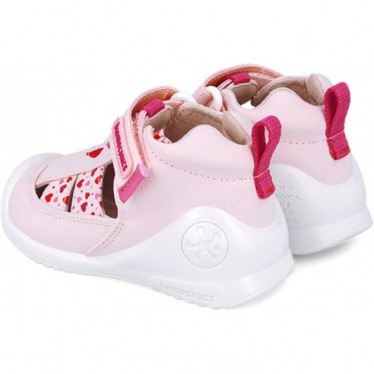 Biomecanics 252184 Twin First Steps Sandale für Mädchen ROSA_C032