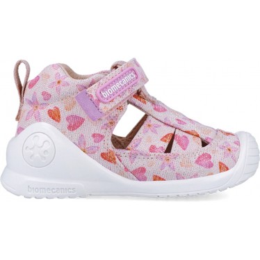 Biomecanics 252185 Erste Schritte Bedruckte Mädchensandalen ROSA_A032