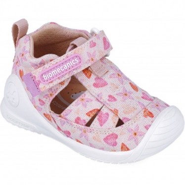 Biomecanics 252185 Erste Schritte Bedruckte Mädchensandalen ROSA_A032