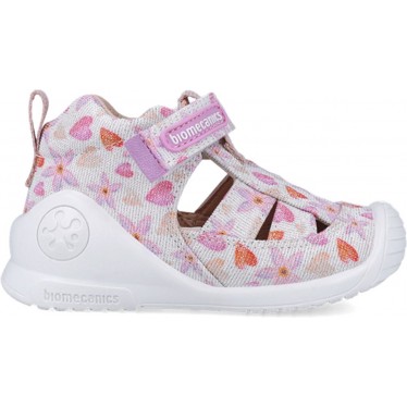 Biomecanics 252185 Erste Schritte Bedruckte Mädchensandalen BLANCO_B050