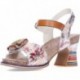LAURA VITA DECBYO22 Sandalen mit Absatz ORANGE