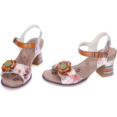 LAURA VITA DECBYO22 Sandalen mit Absatz ORANGE