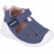 Biomecanics 252188 Erste Schritte Mädchen Sandalen AZUL_MARINO_ROSA_D460