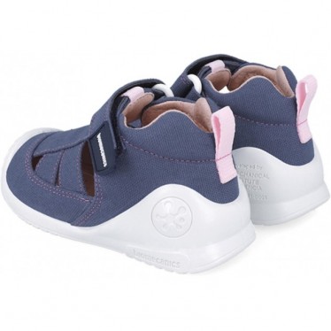 Biomecanics 252188 Erste Schritte Mädchen Sandalen AZUL_MARINO_ROSA_D460
