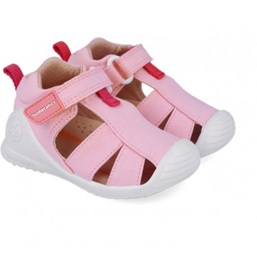 Biomecanics 252189 Erste Schritte Mädchen-Sandalen ROSA_B032