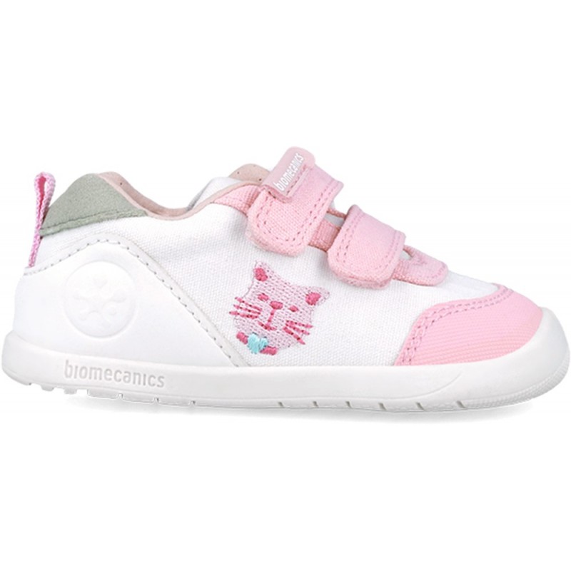 Biomecanics 252190 Cats Canvas-Sneaker für Mädchen BLANCO_B050