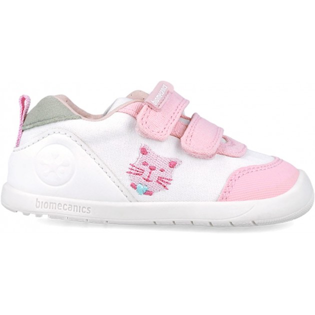 Biomecanics 252190 Cats Canvas-Sneaker für Mädchen BLANCO_B050