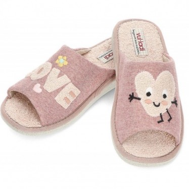 VULLADI-HAUSSCHUHE VON 9079 ROSA