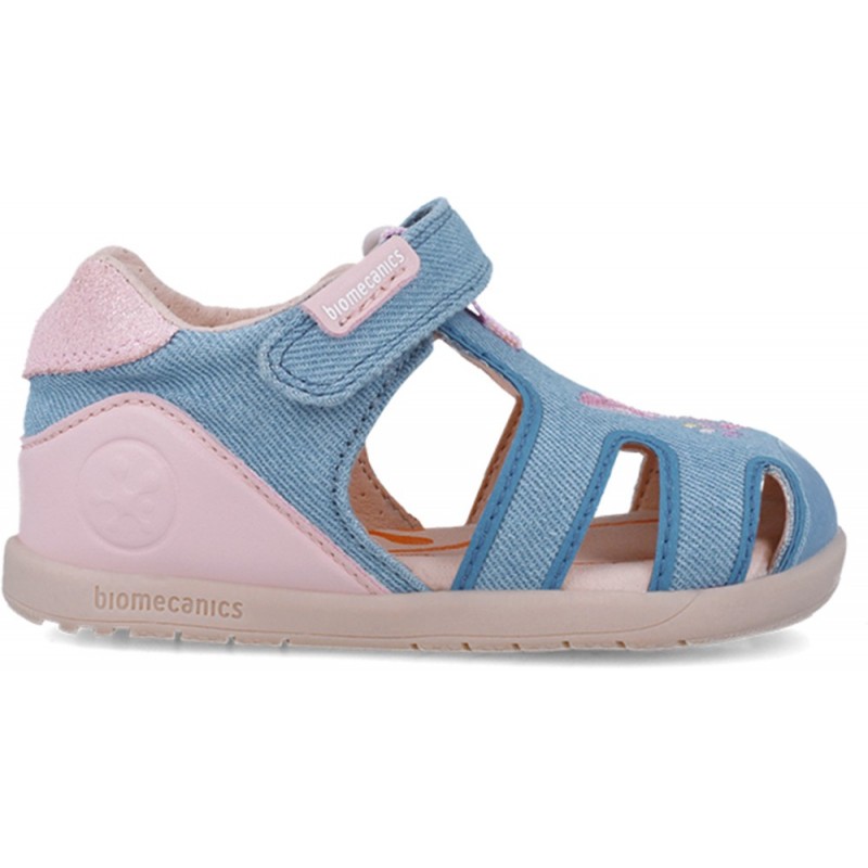 Biomecanics 252191 Delfin Sandalen für Mädchen JEANS_A371