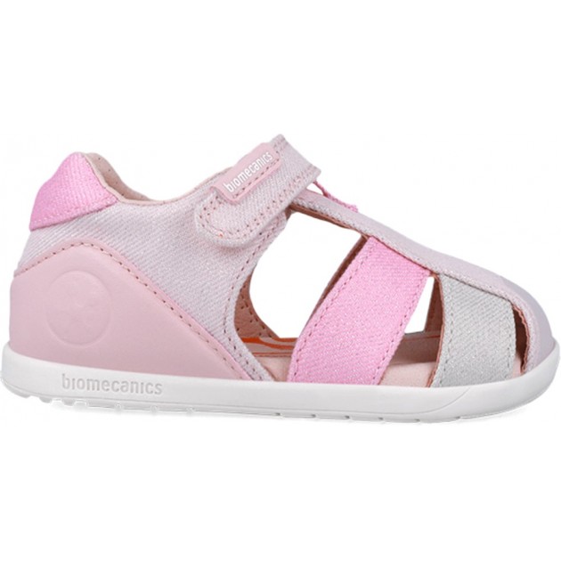 Biomecanics 252192 Metallic-Sandale für Mädchen ROSA_B032 Biomecanics 252192 Metallic-Sandale für Mädchen ROSA_B032