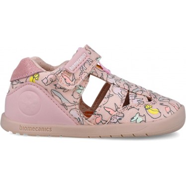Biomecanics 252193 Sandalen mit Tiermuster für Mädchen ROSA_A032