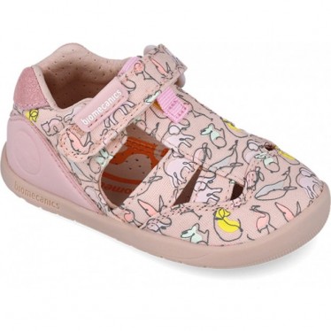 Biomecanics 252193 Sandalen mit Tiermuster für Mädchen ROSA_A032