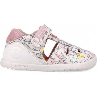 Biomecanics 252193 Sandalen mit Tiermuster für Mädchen BLANCO_B050